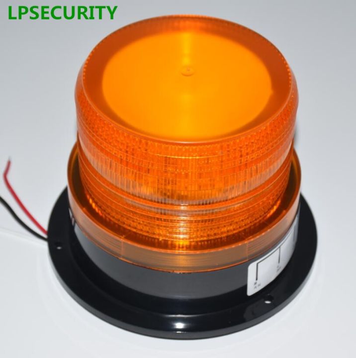 lpsecurity-กันน้ำ12vdc-24vdc-โคมไฟกระพริบไฟกะพริบสำหรับโรงรถชัตเตอร์ประตูเปิดโรงเรียนรถบัส-ไม่มีเสียง