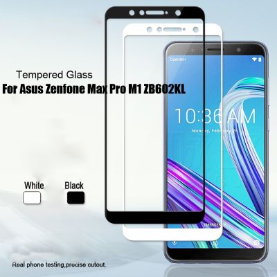 【NEW Popular】กระจกกันความร้อนอย่างเต็มที่ ZB602KL สำหรับ Asus Zenfone Max โปร M1ความคุ้มครอง X00TD ปกป้องหน้าจอ ZB601KL ฟิล์มป้องกัน