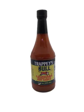 Trappey's Bull Brand Louisiana Hot Sauce, 6 Ounce (Pack of 3)
