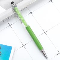 Creative rotating crystal metal ball point pen touch screen ball point pen metal pen promotion advertisement gift pen customization pen