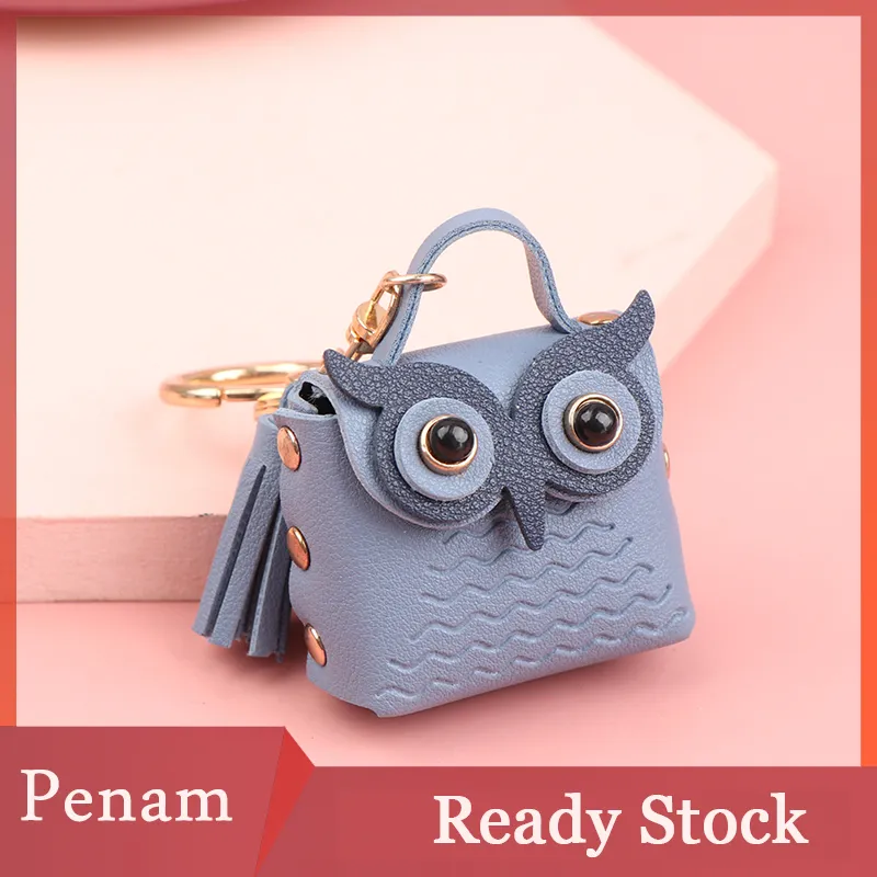 Leather owl coin on sale purse