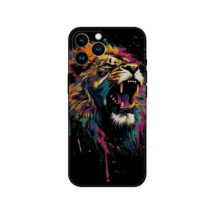 cute-animal-case-for-samsung-galaxy-s23-ultra-silicon-phone-back-cover-black-tpu