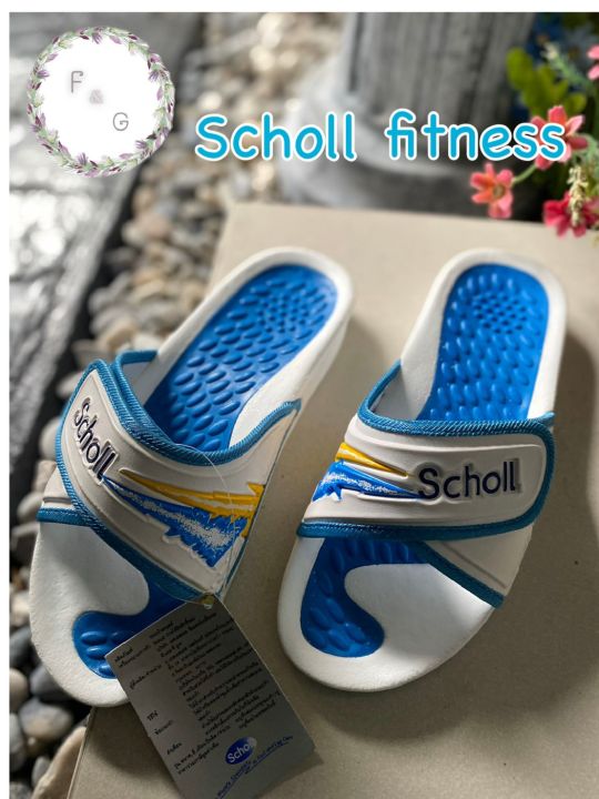 ของแท้พิเศษ-รองเท้า-scholl-fitness-90-deeluxe-3-0-sandals-the-same-style-in-the-mall