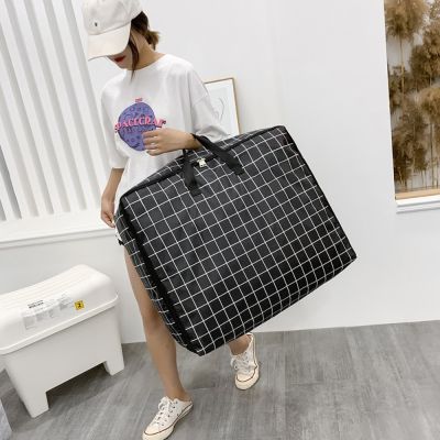 oxford Laundry Shopping Bags Multi-function Foldable Children Toy Storage Reusable Bag Extra Large Tote Hand Luggage Bag