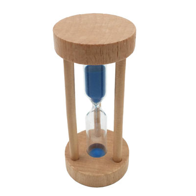 นาฬิกาตั้งโต๊ะนาฬิกาจับเวลานาฬิกาทรายนาฬิกาทรายทำด้วยไม้ WDClever 3นาที