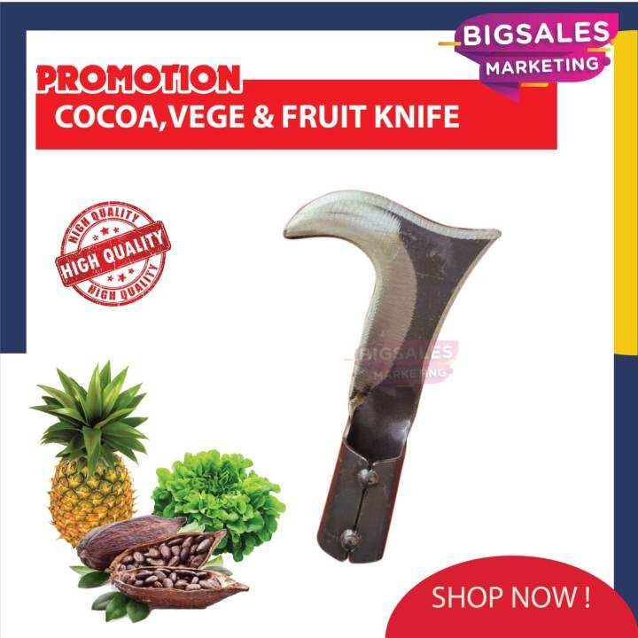 BIGSALES Cocoa Knife Fruit Vegetable Knife / Pisau Koko Buah Sayur | Lazada