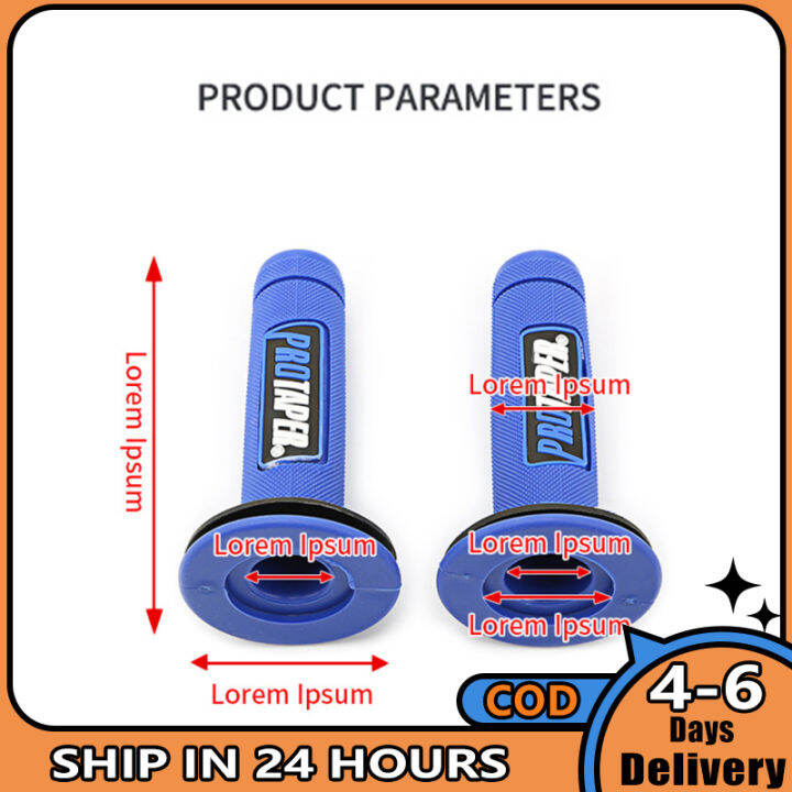 22มม-มือจับรถมอเตอร์ไซค์ติดฉลาก-pro-กันลื่นฝาครอบที่จับดัดแปลงอุปกรณ์เสริม