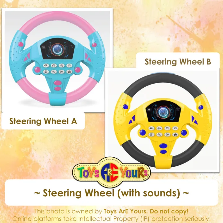 Educational Toy Steering Wheel For Car Seat [Christmas gift for kids