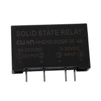 5X Input 3-32V DC Output 4A 200V DC 4 Pin PCB Solid State Relay HHG1D-0/032F-20