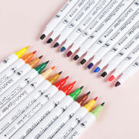 Double-Headed Multi-Color Marker Pen White ed Oily Color Marker Pen Thin Rod Long Watercolor Pen Special For Painting