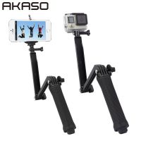 AKASO 3 Way Grip Waterproof Monopod Selfie Stick For EK7000 Gopro