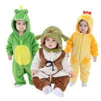 อะนิเมะคอสเพลย์ Onesies สำหรับเด็กเด็กสัตว์น่ารักคอสเพลย์ Kigurumis ไดโนเสาร์สูทเด็กสาวที่อบอุ่น P Laysuit ฮาโลวีนปาร์ตี้ของขวัญ