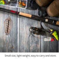 Limited Time Discounts Fishing Feeder Lure Bait Cage Portable Spray Paint Metal Spring Basket Fishing Feeder Lure Bait Cage Fishing Tackle Accessory