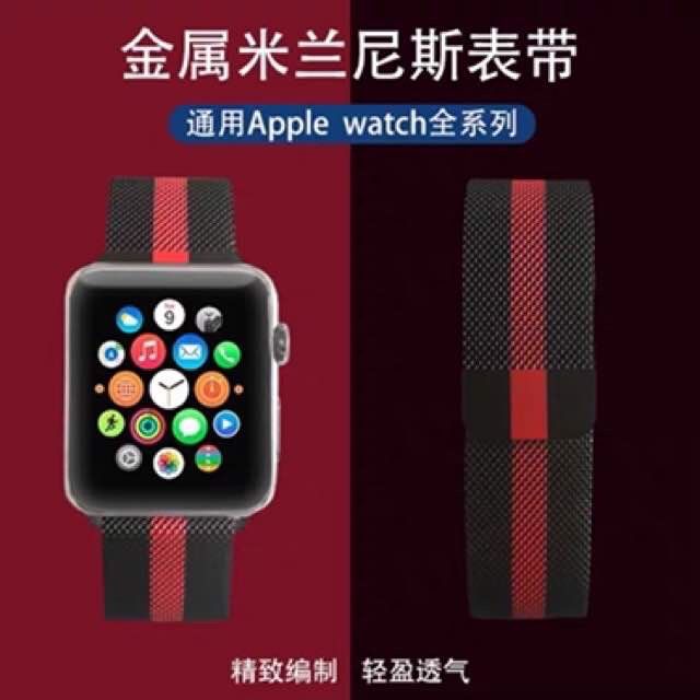 สายสําหรับ-apple-watch-สาย-watch-7-41mm-45mm-สแตนเลสสตีลสายนาฬิกาข้อมือ-band-milanese-loop-series-1-2-3-4-5-6-sาคาต่อชิ้น-เฉพาะตัวที่ระบุว่าจัดเซทถึงขายเป็นชุด