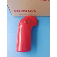 61150-K76-T60ZCฝาครอบโช๊คด้านขวาแท้HONDA SUPER CUBปี2018-2020 สีแดง อะไหล่แท้ศูนย์HONDA()1ชุด