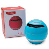 SK ลำโพงบลูทูธ GetZhop   Music fighter Bluetooth Speaker รุ่น K19 (สีฟ้า) ลำโพงพกพา Speaker