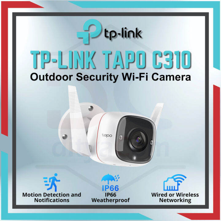 TP-LINK TAPO C310 OUTDOOR SECURITY WI-FI CAMERA CCTV / IP CAMERA ...