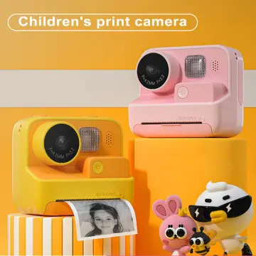 Instant Print Digital Camera for Kids - Easy, Durable - Model P