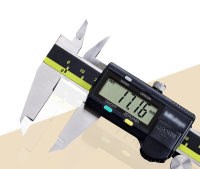 LCD Digital Caliper Vernier Calipers 0-8in อิเล็กทรอนิกส์200Mm 500-197-20เครื่องมือวัด Stainless Steel