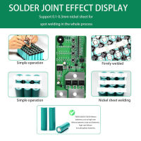DIY มินิจุดเชื่อมเครื่องเชื่อมแบบพกพาอัจฉริยะควบคุมจุดเชื่อมแบตเตอรี่จุดเชื่อมสำหรับ18650 26650 32650 batt.erye