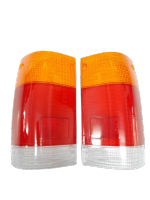 ฝาไฟท้าย ฝาครอบไฟท้าย สำหรับ Mazda Magnum เลนส์ 3 สี ปี 1985 1995 REAR TAIL LIGHT LENS PAIR มาสด้า แม็กนั่ม B2000 B2200 B2600 ฝาไฟท้ายรถกระบะ ราคาถูก ทนทาน คุณภาพ