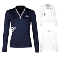 2023 High quality new style Titleist golf clothing womens long-sleeved slim fit T-shirt summer and autumn sports jersey