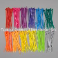 3*100 colorful cable tie Nylon cable ties All sorts of color Cable Management