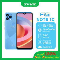 FIGI โทรศัพท์มือถือรุ่น NOTE 1C หน้าจอใหญ่6.6"HD  Ram4/Rom32GB Android 11 แบตอึด 4500mAh