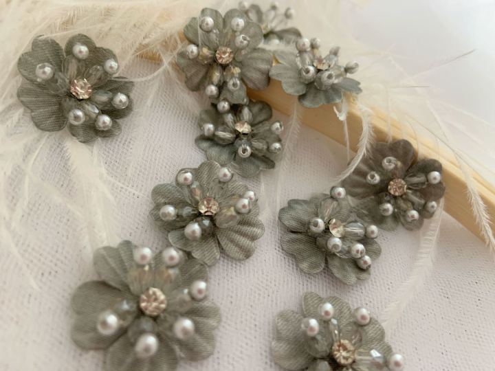 10-pcs-handcarft-organza-applique-handmade-flowers-with-beads-rhinestone-lace-patch-for-millinery-decor-sewing-supply