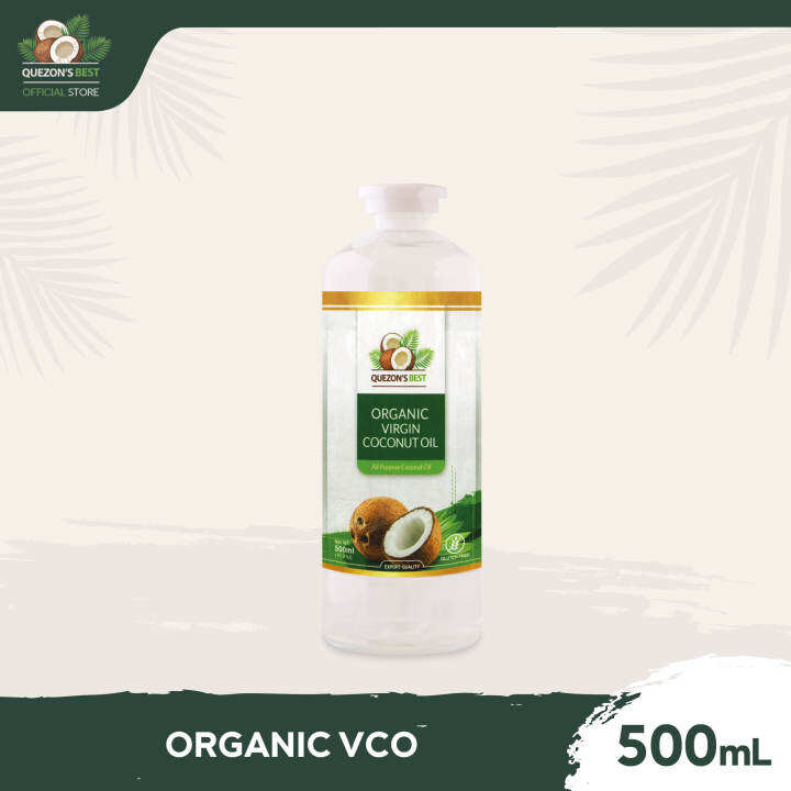 Quezon's Best Organic Virgin Coconut Oil (VCO) 500mL | Lazada PH