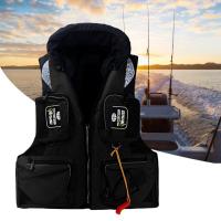 Surfing Vest Lightweight Fishing Life Vest Bright Color Swimming Aid Adults Sailing Boating Water Sports Safety Jacket  Life Jackets