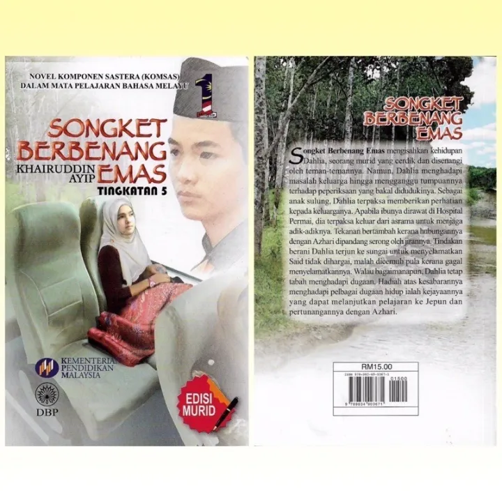 Buku Teks Komsas Songket Berbenang Emas Tingkatan 5 Novel Komponen Sastera Dalam Mata Pelajaran Bahasa Malaysia Lazada