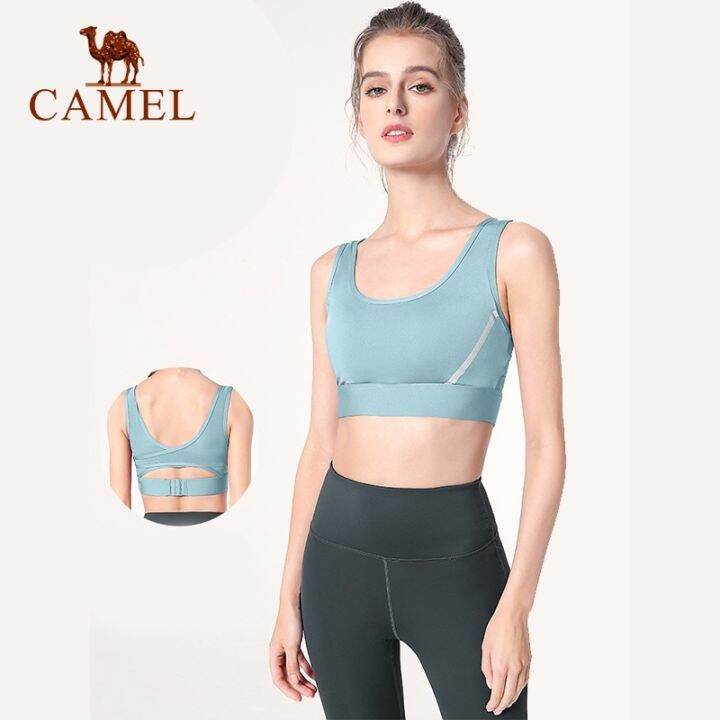 camel-ชุดชั้นใน-สปอร์ตบรา-กันกระแทก-สําหรับผู้หญิง-ใส่เล่นกีฬา-โยคะ-วิ่ง-5211042