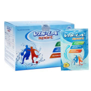 Vis-la Sport, hỗ trợ giảm mệt mỏi, háo khát do mất điện giải  Một gói x