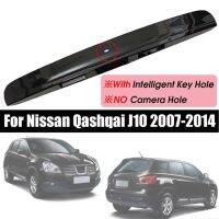 3แบบสีดำฝากระโปรงท้ายบูตที่จับมี/ไม่มีรู I-Keycamera สำหรับ Nissan Qashqai J10 2007 ~ Abs แผ่นครอบ