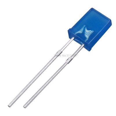 100PCS/LOT 2*5*7mm Square LED Blue Light-Emitting Diode 2X5X7 LED DiodeElectrical Circuitry Parts