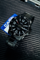 นาฬิกา Casio รุ่น MTP-VD01B-1B นาฬิกาผู้ชายสายแสตนเลสรมดำ รุ่นใหม่ล่าสุด - ของแท้100% รับประกันสินค้า 1ปีเต็ม