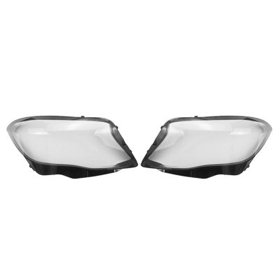 Left &amp; Right for Mercedes Benz W156 GLA Class 2015-2019 Headlight Lens Cover Headlight Shade Shell Light Cover