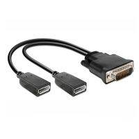 ตัวแปลง DMS-59เป็น Dual Displayport DP VGA DVI DMS59ของแท้ตัวแปลง Y Splitter Converter อะแดปเตอร์สายวิดีโอ