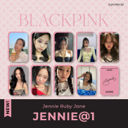 Sum.mer30 - Mới 2023 Set 9 card bo góc Jennie Blackpink có chữ kí unoff