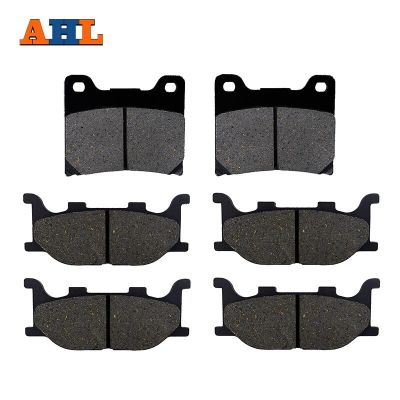 AHL Motorcycle Front and Rear Brake Pads For YAMAHA XVS1100 Dragstar  V Star XV1100 Virago FA199 FA88 Knee Shin Protection