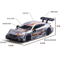 1:43 BEZN AMG C63 DTM แข่งทีมจิตรกรรมจำลองคอลเลกชันจำลองของเล่นยานพาหนะรุ่นล้อแม็กดึงกลับของเล่น A58