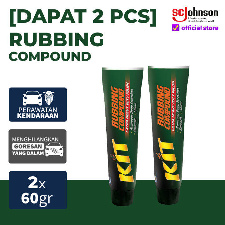 (Dapat 2Pcs) KIT Rubbing Compound 60gr Lazada Indonesia