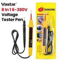 8 In 1 6-380V Voltage Tester Digital AC/DC Detectors Polarity Current