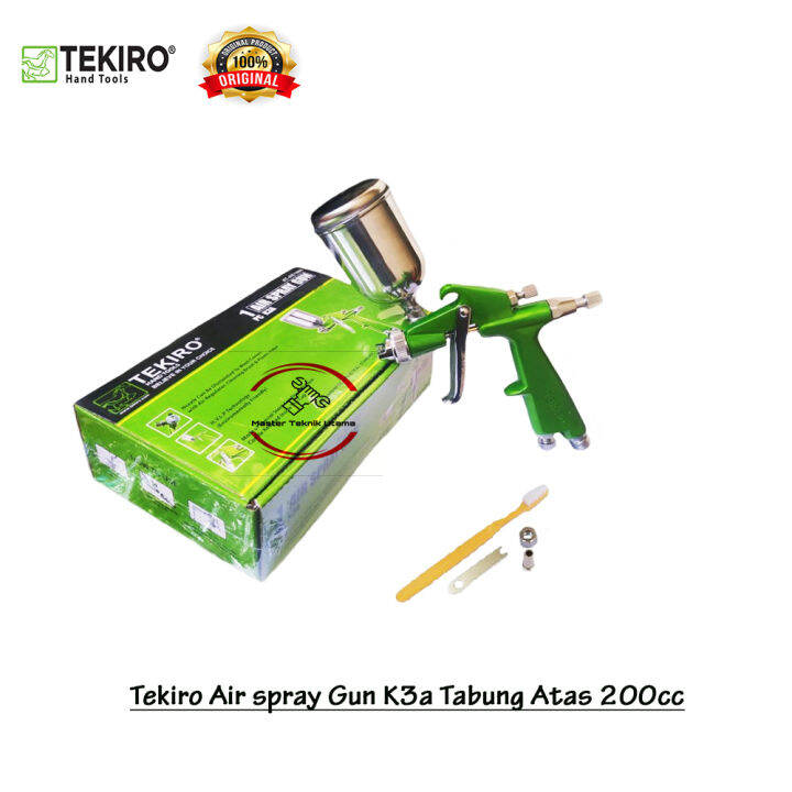 TEKIRO Air Spray Gun Spet Alat Semprot Cat Tabung Atas K3 K3A 200cc ...