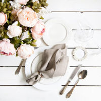 12Pcs Linen Napkins Linen Fabric Napkin Table Dinner Napkins For Wedding Party 5 Size Available