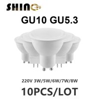 Spot Foco หลอดไฟ LED AC220V สปอตไลท์อบอุ่นสีขาวแสงสีขาวเย็นสำหรับตกแต่งบ้าน Gu10 GU5.3เปลี่ยนหลอดฮาโลเจน