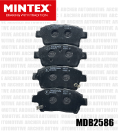 ผ้าเบรก หน้า (brake pad) TOYOTA MR2 2.0 III (ZZW3) ปี 2000