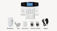 【hot】✘  2.4 Inch  Tuya WIFI GSM/4G Burglar Alarm System Security Sensor Detector