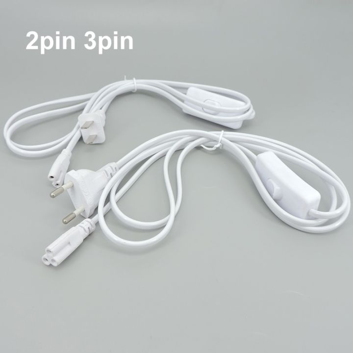 chaunceybi-2pin-3pin-hole-on-off-cable-light-tube-supply-charging-connection-extension-wire-cord-us-plug